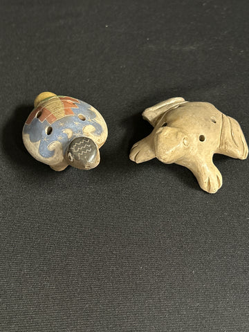 South American Animal Ocarinas Whistle