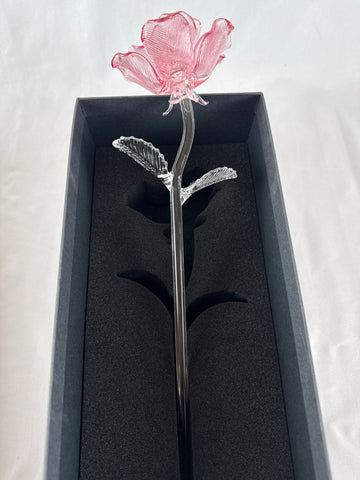 Waterford Crystal Plus Rose Sculpture