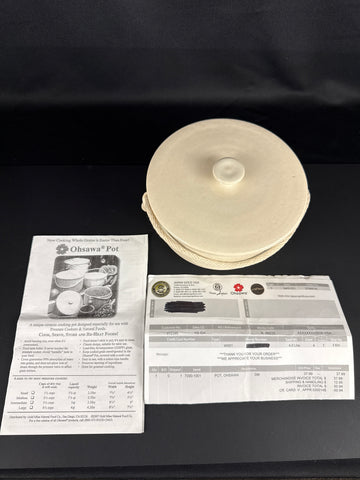 NIB Japanese Water (Ohsawa) Pot for cooking