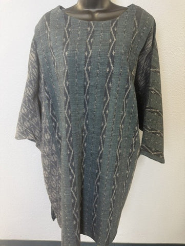 Mekong River Textiles Knee-Length Kaftan  Size Lg