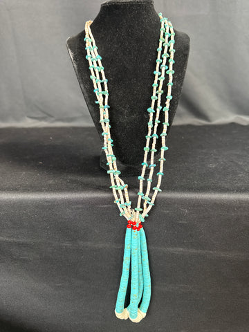 VTG Navajo Santo Domingo Heishi Necklace